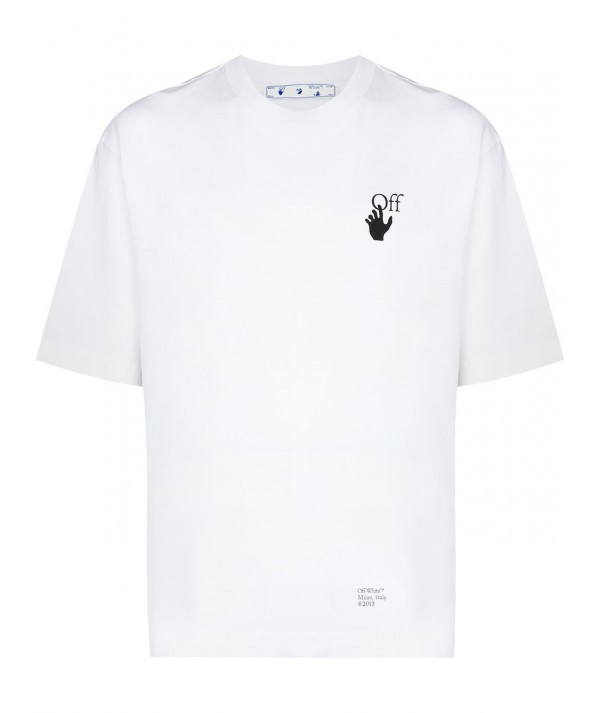 Tee Shirt Carravagio Over Off-white