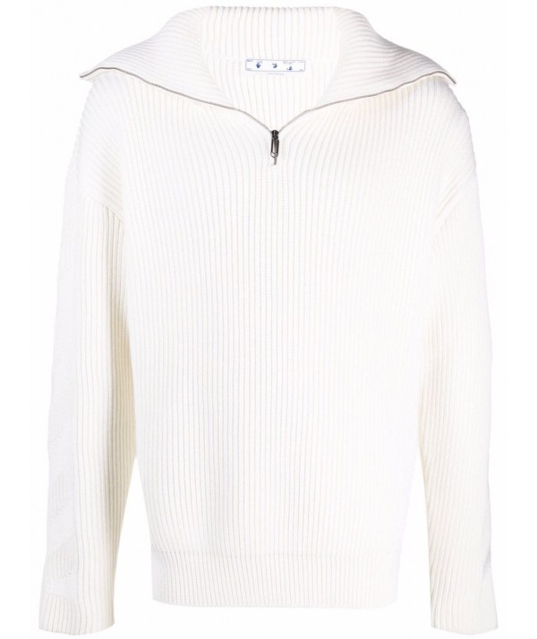 Turtleneck Sweater Arrow Off-White