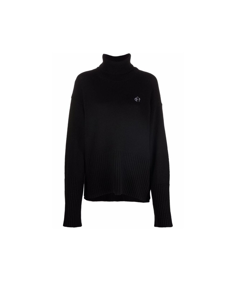 Pull Basic Col Roulé Off-White