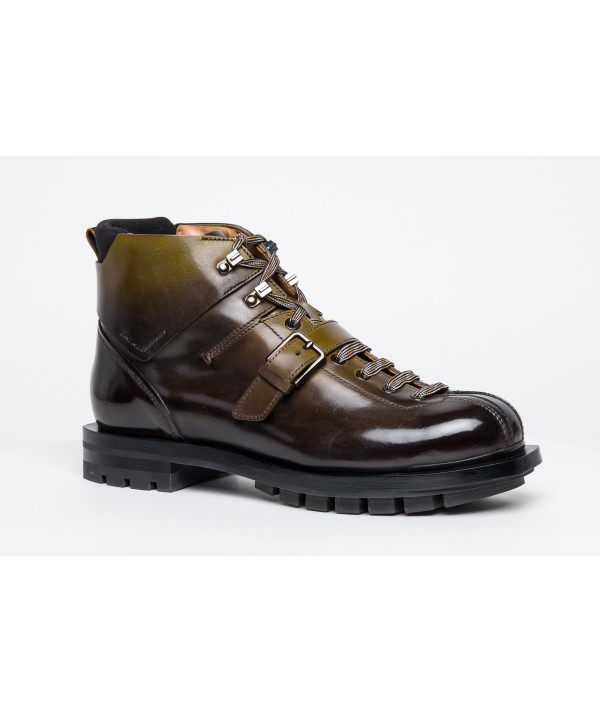 Leather Boots Santoni brown