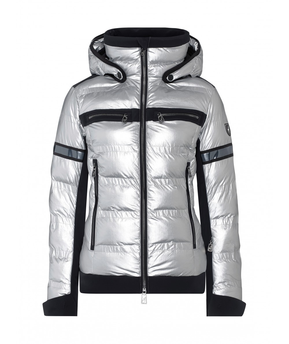 Yoko Metallic Ski Jacket Toni Sailer | Bernard Orcel | Jackets TONI ...