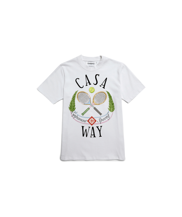 Casaway Tennis Tee-Shirt Casablanca