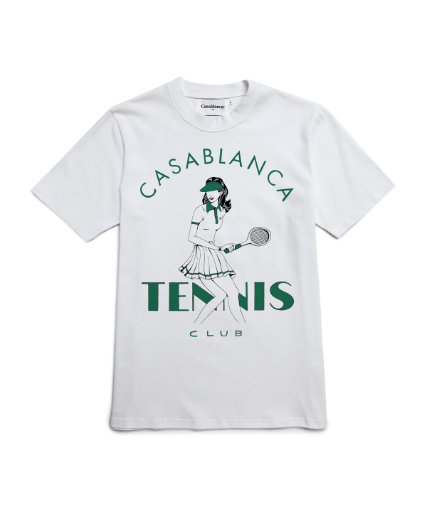 Tennis Girl T-Shirt Casablanca